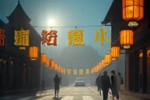 孤岛信号塔剧照,礁石上的白色信号塔与海浪